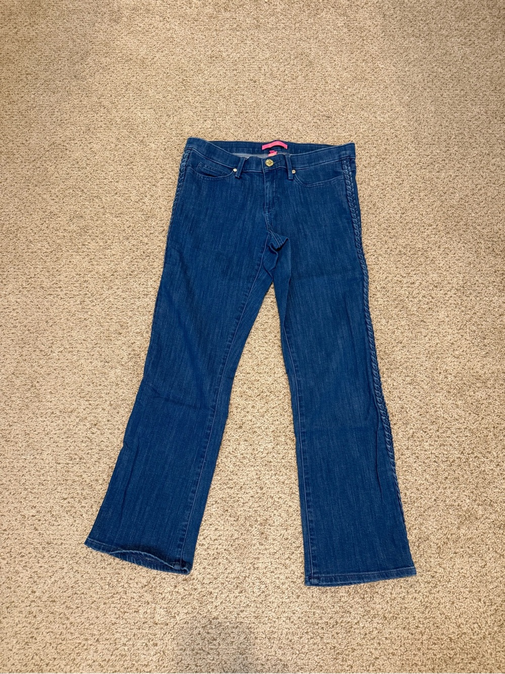 Lilly Pulitzer Dark Blue Jeans